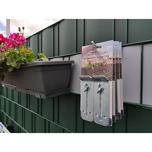 Blumenkastenhalter Doppelstabmatte 180 mm V2A | 47679