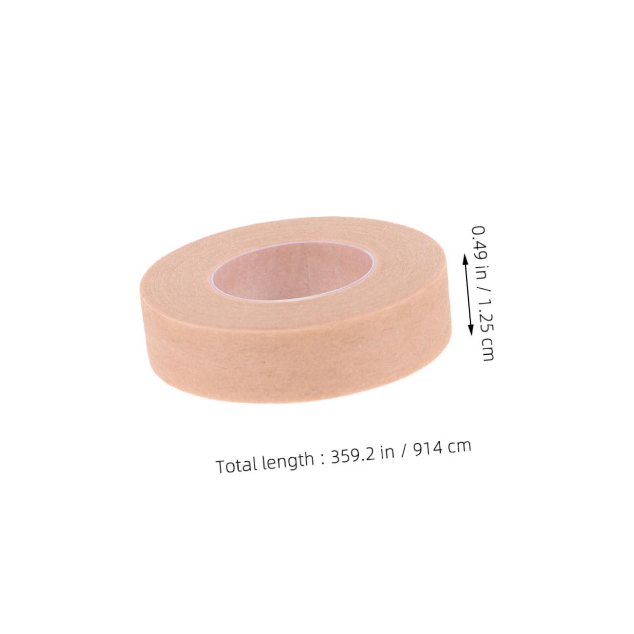 GOOHOCHY 5 Rolls Tape for Face Eyelash Extension Adhesive Tape Skin-Friendly Makeup Adhesive for Eyeshadow Natural Lash Extension Supplies Breathable Eyelash Grafting Tapes