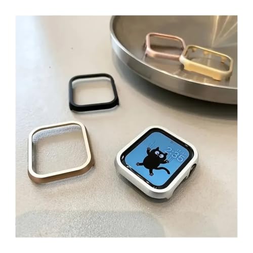 Carcasa de aluminio para iWatch 42mm marco Starlight ideal para el día a día 4