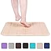 Produktbild Homaxy Memory Foam Badezimmer Badeteppiche Saugfähige Rutschfester Badvorleger Waschbar Badematte - 40 x 60 cm, Beige