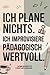 Ich plane nichts. Ich improvisiere p&auml;dagogisch wertvoll.: Lustiges Notizbuch f&uuml;r Erzieher und Erzieherinnen.