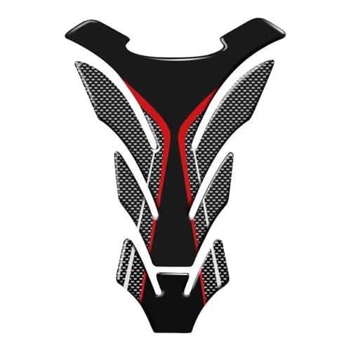 Autocollant réservoir moto ER-5 protection arête de poisson 3D, sticker résine ER500 déco gaz