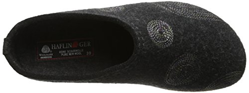 Haflinger Spirit Clog - Charcoal, 39 #TOP4