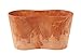 Produktbild Artstone Pflanzgefäß Pflanzkübel duo Claire, frostbeständig und leichtgewichtig, Terra, 26x13x14cm