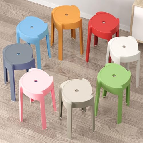Taburetes de cocina apilables, impermeables, sillas de sala de conferencias, fáciles de limpiar, ideales para islas de cocina, restaurantes, cafeterías, cafeterías, soluciones de asiento duraderas y