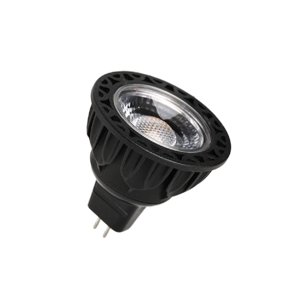 Jiaxu luces de amplio voltaje 10 unids/lote MR16 foco LED AC220/110V regulable 12v/24v/36v luz regulable torno foco máquina herramienta foco Bombillas para el hogar ( Color : Warm white , Talla : 24v-