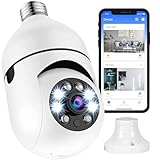 Câmera Segurança Lâmpada Ip Wifi 360° Full HD Yoosee Inteligente Prova D'água Giratória Visão Noturna Infravermelho Detecção de Movimentos 1080P HD Bivolt Premium