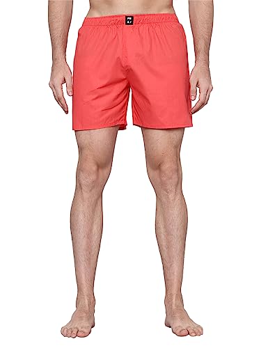 Image of PB & J Men's Cotton Boxers Pack of 2 | Premium Bottom wear | Boxer Shorts for Men |(Assorted Boxers - Colors May Vary)