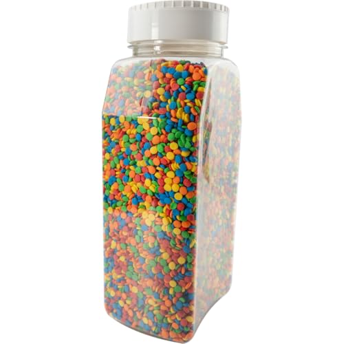 Image of Cake Mate Bright Confetti Sprinkles, Easy-Pour Lid, 26 oz | Bright confetti sprinkles in red, yellow, green, blue and orange add colorful texture to cakes, cupcakes and cookies