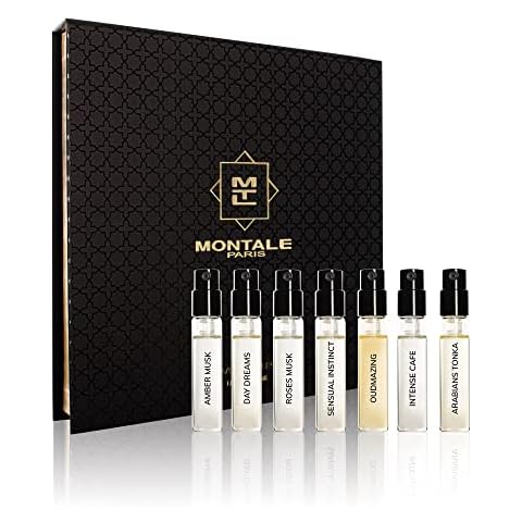 MONTALE Discovery Collection (Includes: Arabian Tonka, Roses Musk, Intense Cafe, Day Dreams, Amber Musk, Oudmazing, Sensual Instinct) Cover