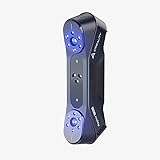 Creality 3D-Scanner CR-Scan Raptor Pro für 3D-Druck, 60 fps High-Speed & 5 mm bis 4M Objekte, 22 + 7 blauer Laser & NIR-Handscanner 0,02 mm Genauigkeit, 24-Bit-Vollfarb-Scannen für Windows macOS