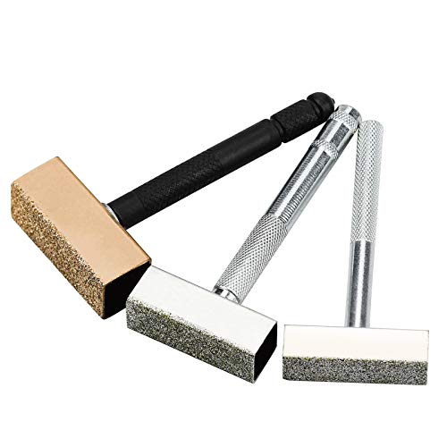 Winfred Lot de 3 Redresseur de Meule Outil de Dressage Roue à Disque Diamant de Meulage