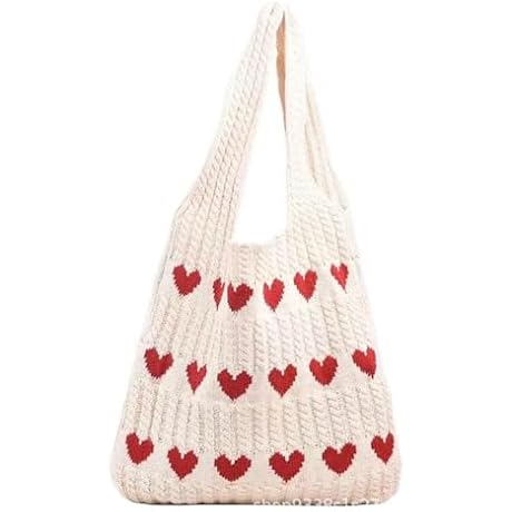 Crochet Heart Tote Bag: A Y2K Dream Come True