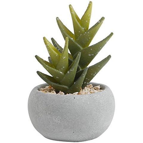 roomnhome Artificial Plant C Type 9 X/9 X/15 cm Gardening Plants Succulents Mini Artificial Cover
