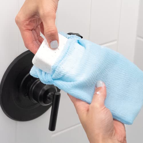 S&T INC. Exfoliating Bar Soap Pouches, 2 Pack #TOP16