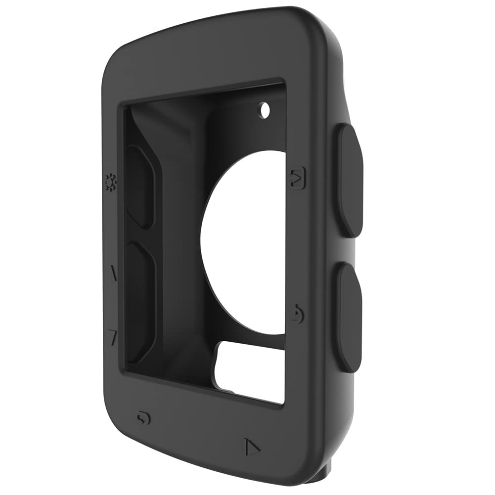 xhKJO Coque compatible avec Bryton Rider 750, coque de protection en silicone souple pour GPS de vélo - Ultra durable - Pour accessoires GPS de vélo Bryton Rider 750 (noir