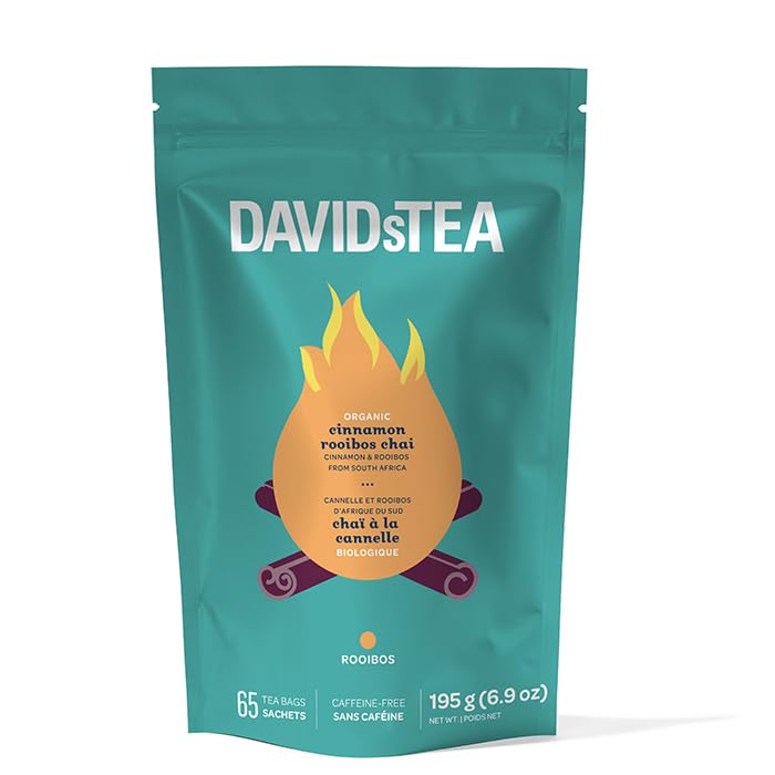 DAVIDsTEA Organic Cinnamon Rooibos Chai