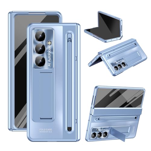 Coque antichoc Galaxy Z Fold 7 avec verre trempé et support de visionnage
