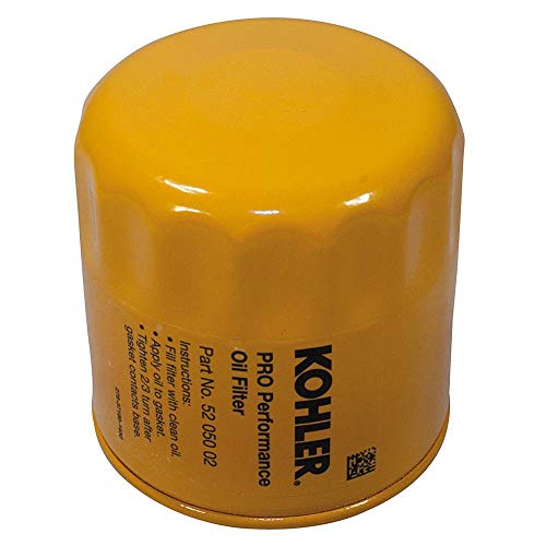 Stens High-Capacity Kohler 52 050 02-S Engine Oil Filter for CH11 - CH15, CV11 - CV22, M18 - M20, MV16 - MV20, and K582 Engines - Superior Filtration Performance