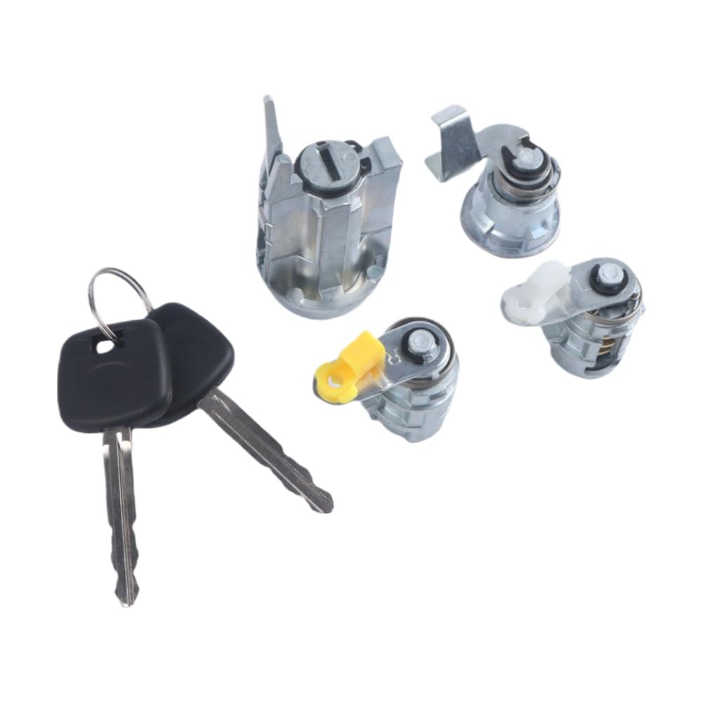 Car Ignition Switch Lock Cylinder with 2 69058-60041 D2191608 69005-35130 69005-35030 Compatible with Pickup 4Runner