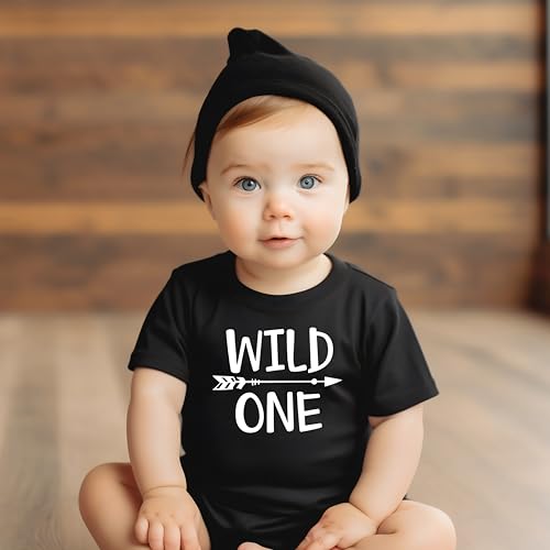 Wild One 1st Birthday Shirt for Boys Wild One Baseball Tee Shirt for Boys 1st Birthday3