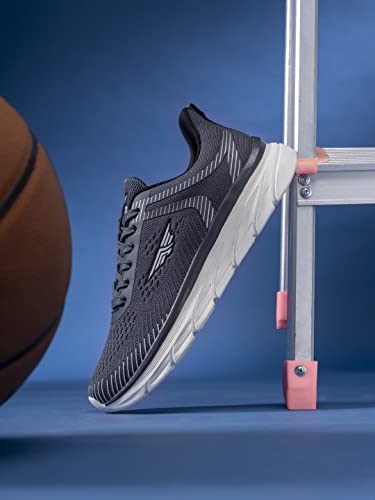 Image of Red Tape Men Grey Walking Shoes