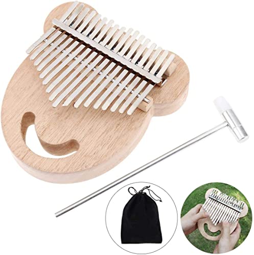 Générique Mini Doigt Kalimba Pouce Piano Pouce Piano 17 Touches Acajou Ours en Forme de Visage Pouce Piano Kalimba avec… - Les Beatles, Paul McCartney, John Lennon, RIngo Starr, George Harrison Générique Mini Doigt Kalimba Pouce Piano Pouce Piano 17 Touches Acajou Ours en Forme de Visage Pouce Piano Kalimba avec… – Image 8