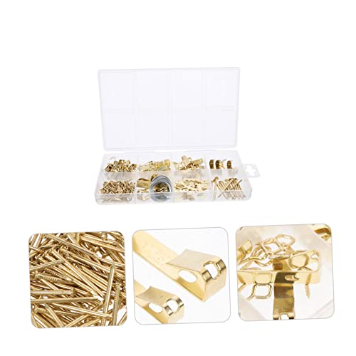Image of 1set Economic Picture Hanging Kit Wall Hangers Picture Hooks for Photos Frames Hooks Home Decor