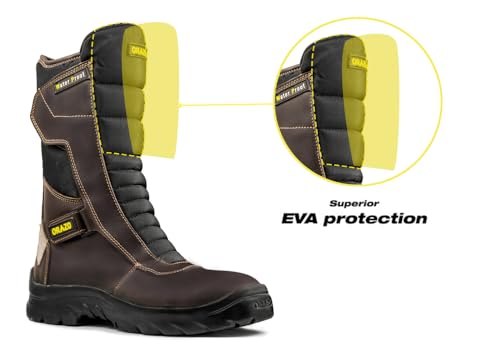 Image of ORAZO IBIS TRAIL - Water-PROOF - CE Certified - EN13634:2017 - Level 2,2,2,1 - Motorcycle Riding Boots