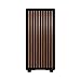 Fractal Design North - Genuine Walnut Wood Front - Mesh Side Panels - Two 140mm Aspect PWM Fans Included - Type C USB - ATX Airflow Mid Tower PC Gaming Case,Charcoal Black