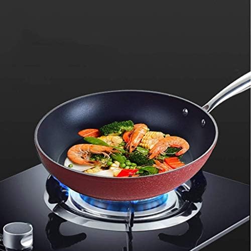 Kitchen Aluminum Frying Pan Cooking Multifunctional Steak Pan Non-Stick Pan with Lid