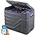 VEVOR Car Refrigerator, 40 L Dual Zone Portable Freezer, 12 Volt Car Refrigerator Fridge, -4?-68? Adjustable Range, 12/24V DC and 100-240V AC Compressor Cooler for Outdoor, Camping, RV