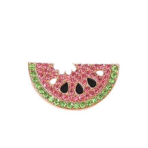 Image of BeeGift Rhinestone Fruit Brooch Pin for Women Girls,Lemon /Pomegranate /Watermelon /Banana /Strawberry /Pineapple Fruit Brooch Cute Fruit Lapel Pin Jewelry Gift for Women