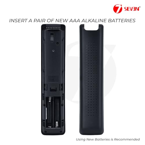 Image of 7SEVEN Compatible of Haier Bezel Less Tv Remote Original HTR-U29A Model Suitable to LE43K6600SG LE50K6700UG LE65S8000UG Variant AI Smart Voice Command by Google Assistant - Pairing Must !