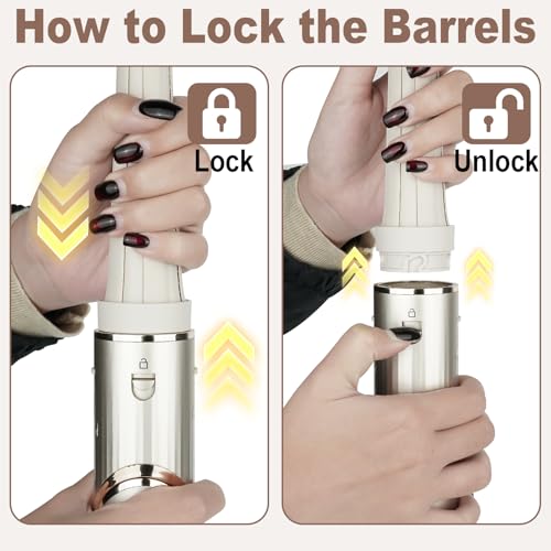Luresta Long Curling Iron Conical Barrels Attachment for Shark FlexStyle Accessories の商品画像 8