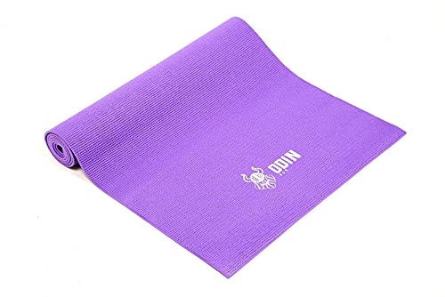 Tapete Esteira Colchonete Yoga Pilates em Pvc Odin Fit - Roxo