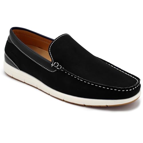 Mens Loafer, Premium Leather Slip on Shoes for Business, Casual, Everyday Wear