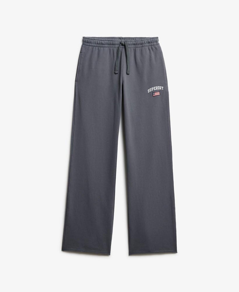Superdry Damskie spodnie do biegania Athletic Essentials z prostą nogawką