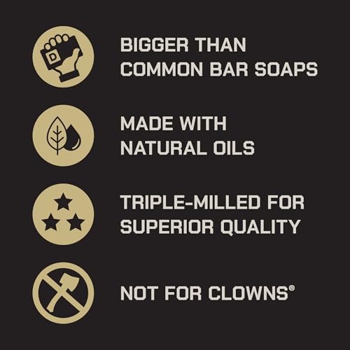Image of Duke Cannon Big Brick of Soap Seawolf 3 Pack - Large 10 oz Men's Bar Soap, Fresh Aquatic Scent, Triple Milled Long-Lasting Body Soap for Daily Shower Use