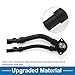 A ABSOPRO Car Thermostat No.1322000015 Engine Coolant Thermostat Housing Assembly for Mercedes Benz for Smart Fortwo 2008-2015 Plastic Black Durable