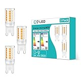 ✔ [ahorro de energía] esta fuente de Luz LED G9 3W 34 bombilla LED tiene un brillo de 360 lumens. Esto corresponde a 25w, 28w, 30w, 33w, 40w lámparas halógenas, utilizando 220V AC 230v 240v. Pero en comparación con su vieja Lámpara halógena, consume sólo el 10% de su energía, ya que emite el menor calor. Gran reemplazo para ahorrar el 90% de su factura de electricidad para la iluminación.