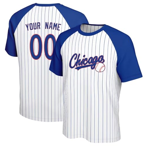 Image of ANTKING T-Shirt Custom Name Number Crewneck Short Sleeve for Men Youth Gifts
