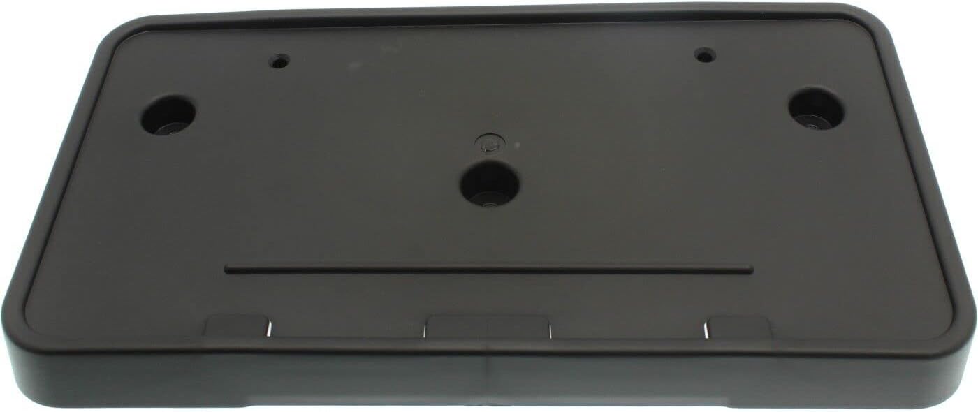 I-Match Auto Parts Front License Plate Bracket Frame Cover Tag Holder Black Textured Plastic for 2015 2016 2017 Ford Expedition Base EL and Max Models 7L1Z17A385AA FO1068149