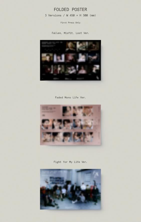 Miniatura 9 de SEVENTEEN - FML, décimo mini álbum, versión de fotolibro (cubierta B con álbum + beneficio de preorden)