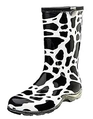 Moo Print Black White