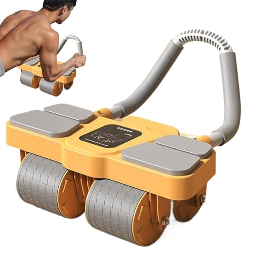Rueda abdominal AB Roller con Rebound Auto para entrenar el abdomen sin dolor de espalda