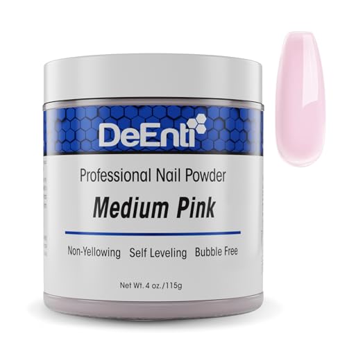 DeEnti Medium Pink Acrylic Powder 4oz