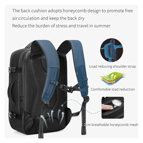 Vacuum Backpack Travel Large Capacity Travel Vacuum Backpack Expandable Compression3
