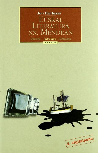 Portada de Euskal Literatura XX. Mendean