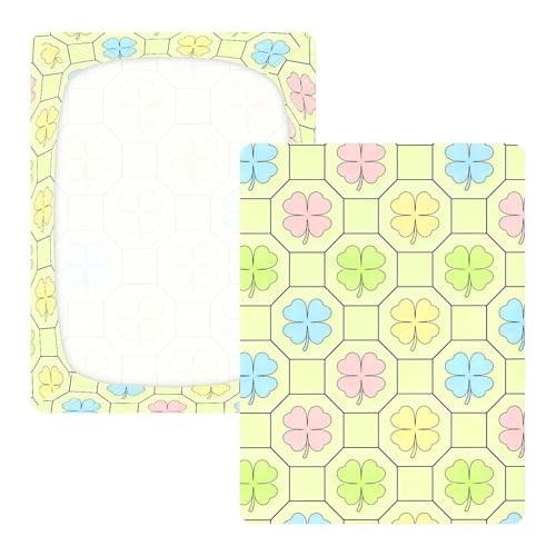 Drap de berceau extensible en coton bio doux évitant les plis du lit - 4